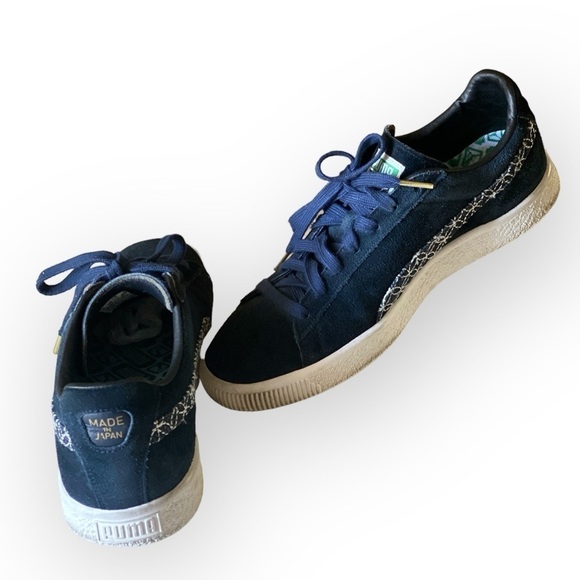 Puma Suede Vintage Sneaker Shashiko Mij Intense Blue 21-FA-I Men 9 Celeb Style - Picture 7 of 13